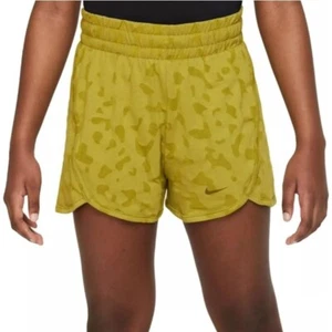 Nike Girl's DriFit Knit High-Rise Shorts (Little Kids/Big Kids) Small NWT - Picture 1 of 3