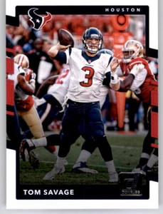 2017 Donruss Tom Savage NFL PWE Base Card Texans #283 - Picture 1 of 2
