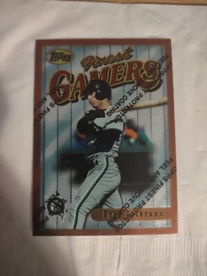 Greg Colbrunn 1996 Topps Finest Gamers  #176 Florida Marlins  - Image 1 of 4