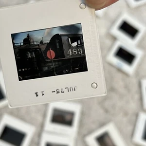 Schmalspur Dia Lot 1975 über 50 Dias Zug Familienurlaub Berge - Bild 1 von 6