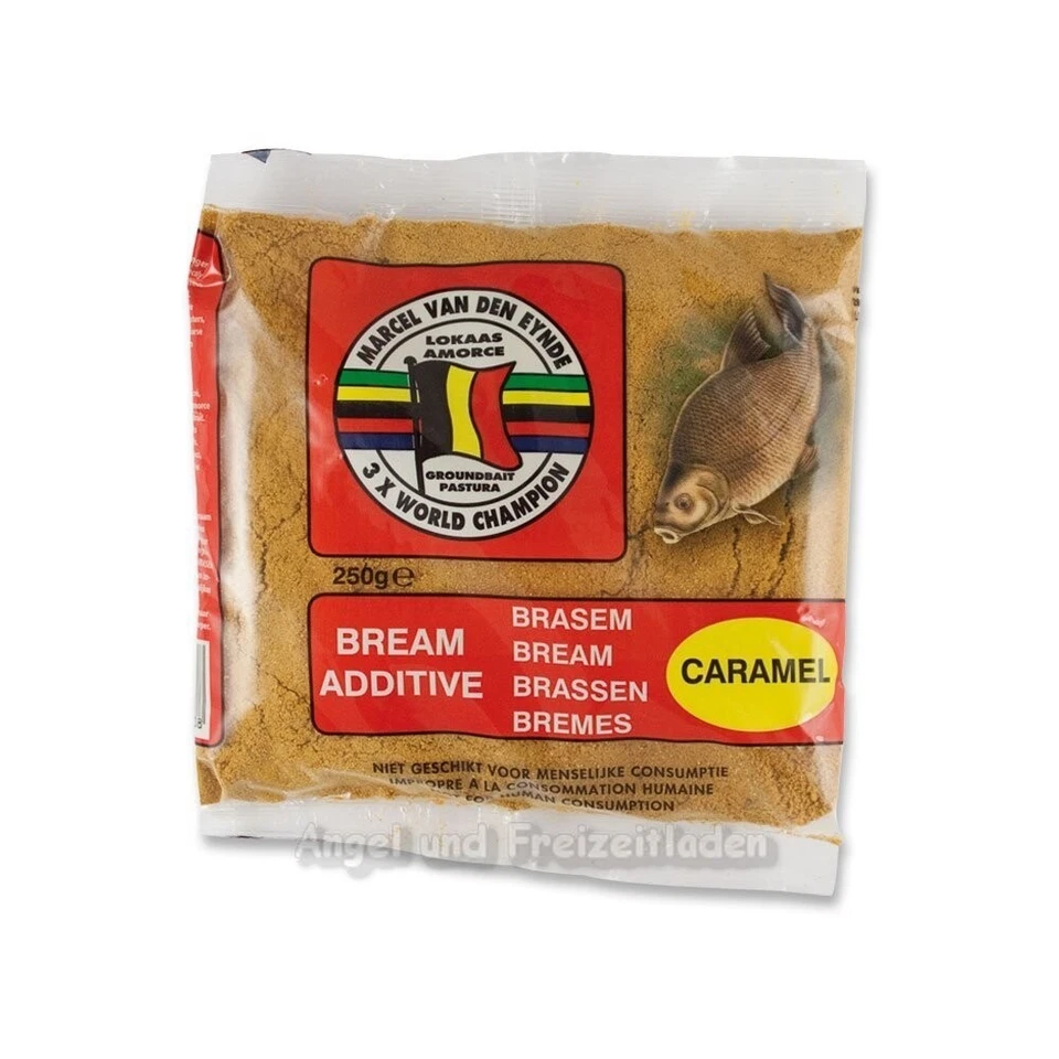 250 g "VAN DEN EYNDE BREAM CARAMEL" feed additive attractant bream 2.36 EUR/100 g - Image 1 of 1