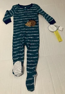 NWT Koala Kids footed Porcupine sleeper 12M SR$20 KLM11833 green & blue - Picture 1 of 5
