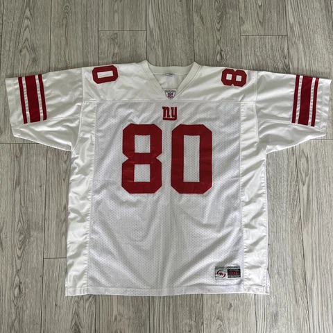 Jeremy Shockey NY Giants Jersey #80 Men 3XL NFL Equipment Mr.Wilson Cover