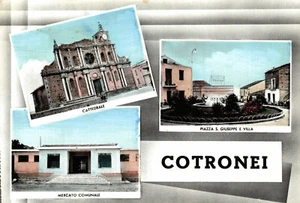 COTRONEI, Catanzaro - Saluti, Vedutine - VG - #010 - Imagen 1 de 2