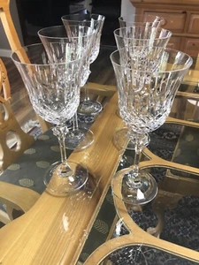 Set of 6 Mikasa Aida Water Goblets 8.5" X 3.5" Discontinued 1990-1993 - Picture 1 of 6