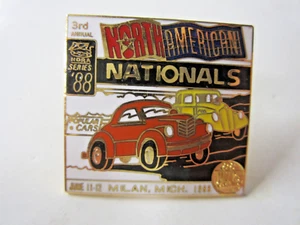 HDRA Original 1988 North American Nationals Milan Michigan June Drag Racing Pin - Picture 1 of 2
