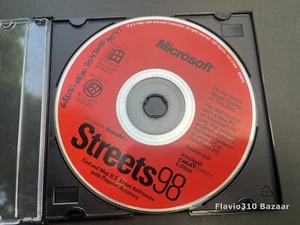 Authentic Vintage MICROSOFT Expedia Streets 98 Version 6.0 CD for Windows 95/NT - Picture 1 of 3