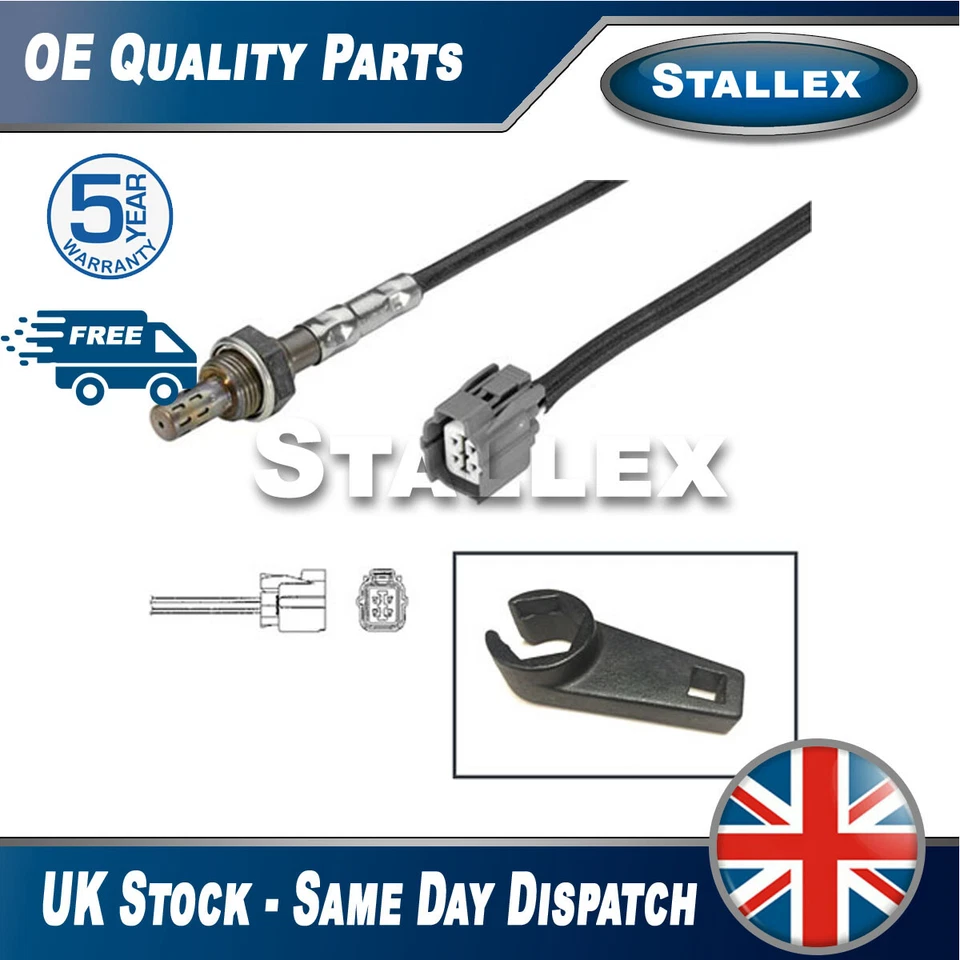 Adatto per Rover 600 Honda Accord Stallex Sensore Lambda Anteriore + Strumento Raccordo 4 Fili - Immagine 1 di 1