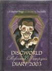Discworld (Reformed) Vampyre's diary 2003 by Stephen Briggs Hardback Book The