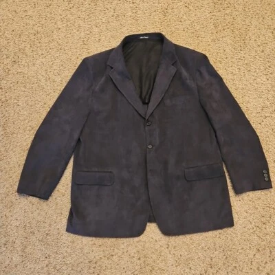 Blazer de lacrosse para hombre 50R chaqueta pana abrigo deportivo negro Foto 1 de 4