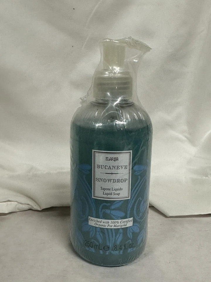 Jabón líquido Perlier Elariia Bucaneve Snowdrop ~ 8,4 oz ~ sellado Foto 1 de 2