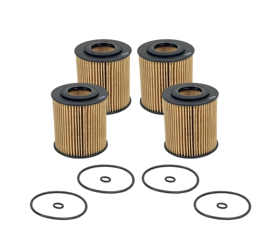 Conjunto Wix de 4 filtros de óleo de motor para Ford Escape Mazda 3 Mercury Milan - Imagem 1 de 1