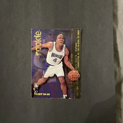1995-96 FLEER CORLISS WILLIAMSON RC SACRAMENTO KINGS #318 - Image 1 of 3