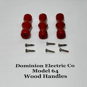 Handles for Vintage Antique Dominion Waffle Maker Model 64 set of 3 with screws - Picture 1 of 4