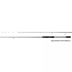 Shimano Sephia SS Metal Sutte S608L-S Boat Fishing Spinning rod Stylish anglers - Picture 1 of 1