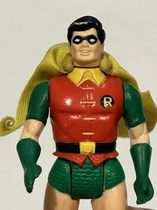 Vintage DC Super Powers Kenner Robin 1984 Action Figure With Original Cape - Picture 1 of 3