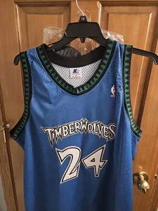 Authentic Vintage TOM GUGLIOTTA #24 Minnesota TIMBERWOLVES STARTER Jersey 54 - Picture 1 of 3