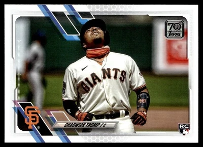2021 Topps Chadwick Tromp Rookie San Francisco Giants #221 - Image 1 of 2