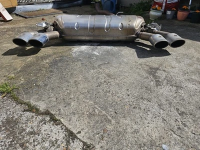 VW GOLF R MK7.5 2019 Valved Exhaust System Back Box. No Valve Motor Included. - Image 1 of 4