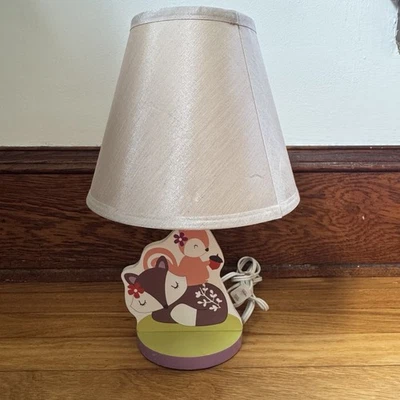 Lambs And Ivy Nursery Woodland Animals Lamp Fox - Image 1 of 4