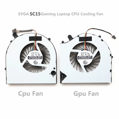 For EVGA SC15 Gaming Laptop CPU & GPU Cooling Fan - Image 1 of 4