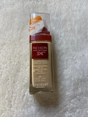 Revlon Age Defying 3X Foundation, Anti-Aging & Firming Fresh Ivory 05 -1 fl oz - Image 1 of 4