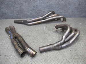 87-91 BMW E30 325i M20 SET OF 3 EXHAUST MANIFOLD HEADERS W PIPE AFTERMARKET - Picture 1 of 18