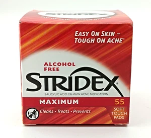 Stridex Maximum Pastiglie Acne Medicate Acido Salicilico 2% - 55 Conteggi - Foto 1 di 6