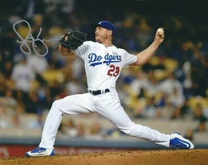 Signed SCOTT KAZMIR Los Angeles Dodgers Autographed Photo - COA - Picture 1 of 1