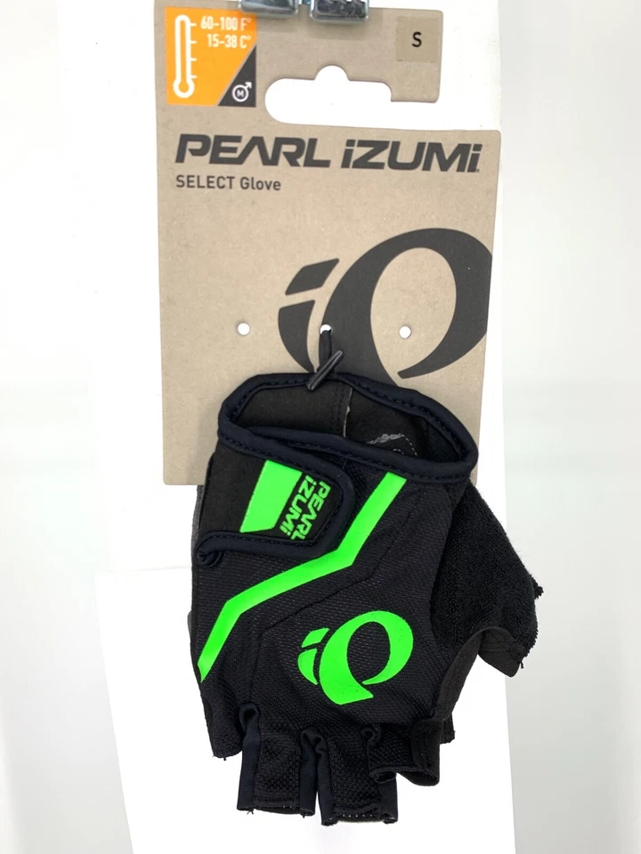 Новый Pearl Izumi мужчин выбрать велосипед перчатки кричащий зеленый / черный маленький - Изображение 1 из 3