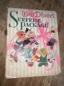 Vintage Walt Disney’s Surprise Package Book 1944 Simon & Schuster FAIR CONDITION - Picture 1 of 13