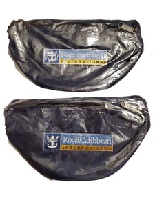 2 ROYAL CARIBBEAN CRUISE LINE Vintage Bauchtasche Gürteltasche MIP Crown & Anchor Society - Bild 1 von 6