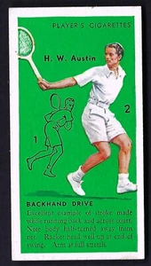 PLAYER - TENNIS - #14 H W AUSTIN - Picture 1 of 2