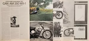 1974 Can Am 250 MX1 8p Motorcycle Test Article - Picture 1 of 1