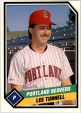 1989 Portland Beavers CMC #6 Lee Tunnell