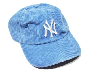 Cappello New York Yankees in velluto a coste con cinturino - Foto 1 di 2