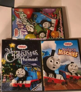 Thomas & Friends: Railway Mischief DVD VERY GOOD + Merry Christmas + Up Up Away - Imagen 1 de 2