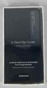 Samsung S-View Flip Cover Case for Galaxy S21 FE (5G) - Black - NEW -