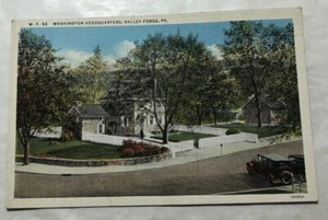 Washington Headquarters, Valley Forge, Pennsylvania. Postcard (B3) - Picture 1 of 2