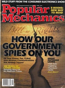 Popular Mechanics April 2001 - 100 Year of Lionel Trains - Picture 1 of 1
