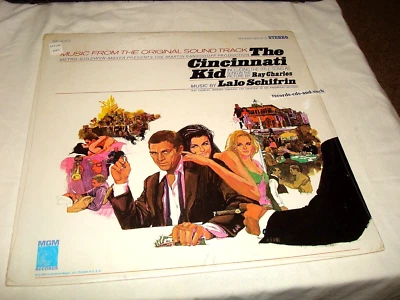 THE CINCINNATI KID-LALO SCHIFRIN/RAY CHARLES-NEW SEALED STEREO VINYL RECORD LP - Image 1 of 2