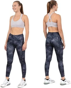 Damen-Leggings Camouflage bequem Fitnessstudio Laufen Training knöchelhoch Taille Größe Small - Bild 1 von 6