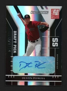 Dustin Pedroia Red Sox 2004 Donruss Elite Edizione Extra Auto Rookie Rc/1114 - Foto 1 di 2