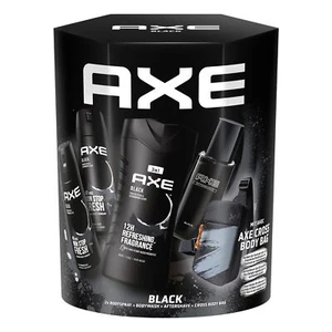 AXE Black Geschenkset für Männer - Cross Bag, Bodysprays, Duschgel & Aftershave - Bild 1 von 6
