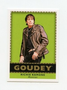 2018 UPPER DECK GOODWIN CHAMPIONS GOUDEY #G45 RICHIE RAMONE *70715