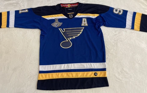 St. Louis Blues Jersey 2019 Stanley Cup Champions Blue 56 Vladimir Tarasenko NHL Cover