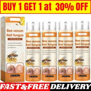 Bee Venom Nail Soothing Spray for Toenail,Bee Venom Nail Fungus Soothing Spray,N - Picture 1 of 19
