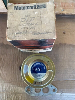 Ford EGR 1977 válvula D7AZ-9D448-C CX-127 LTD NUEVO DE STOCK Foto 1 de 4