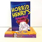 4 X Horrid Henry Book Bundle, Francesca Simon. Haunted House, Revenge, Stinkbomb