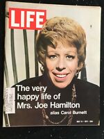 14 LIFE Magazine~ January 24 1969~ Broadway Joe Namath~ Catherine Deneuve~ Ads 